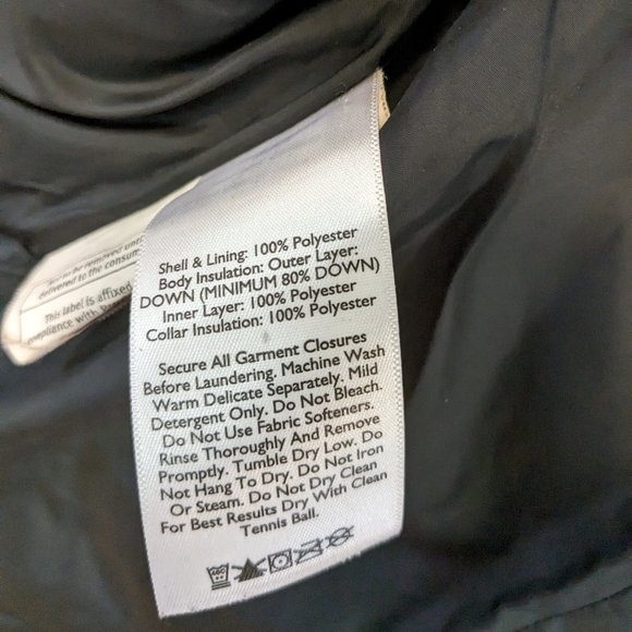 Eddie Bauer Black Puffer Vest Size L - Picture 4 of 5